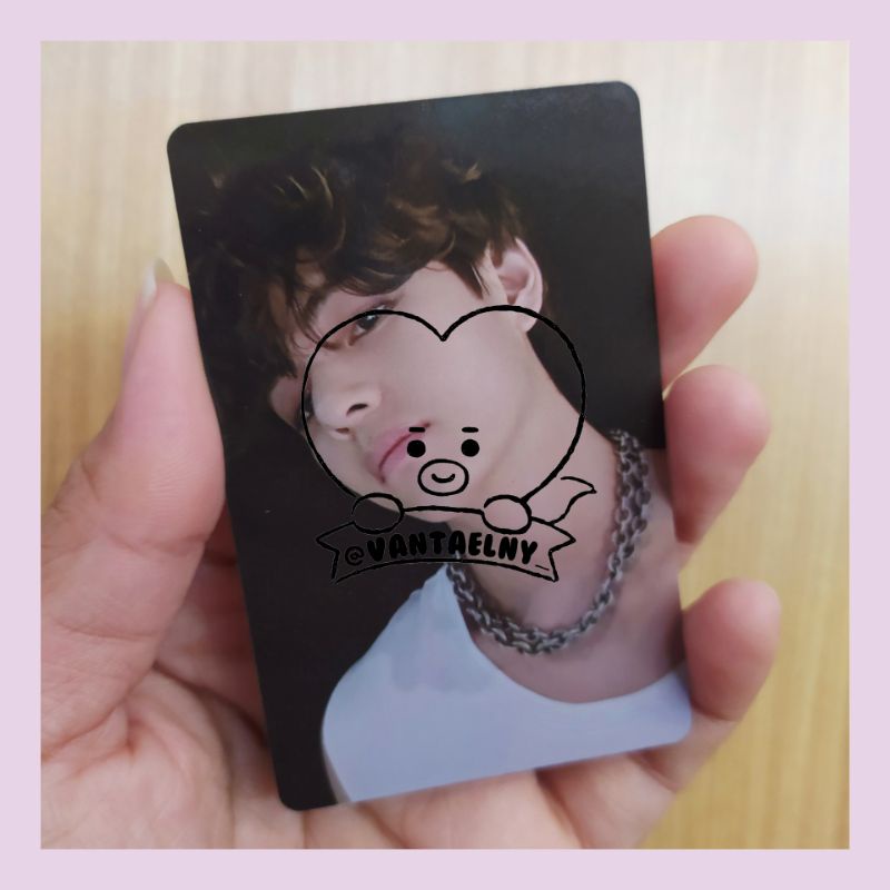 (BOOKED) PHOTOCARD PC FESTA BTS TAEHYUNG D6 TAE RANTAI