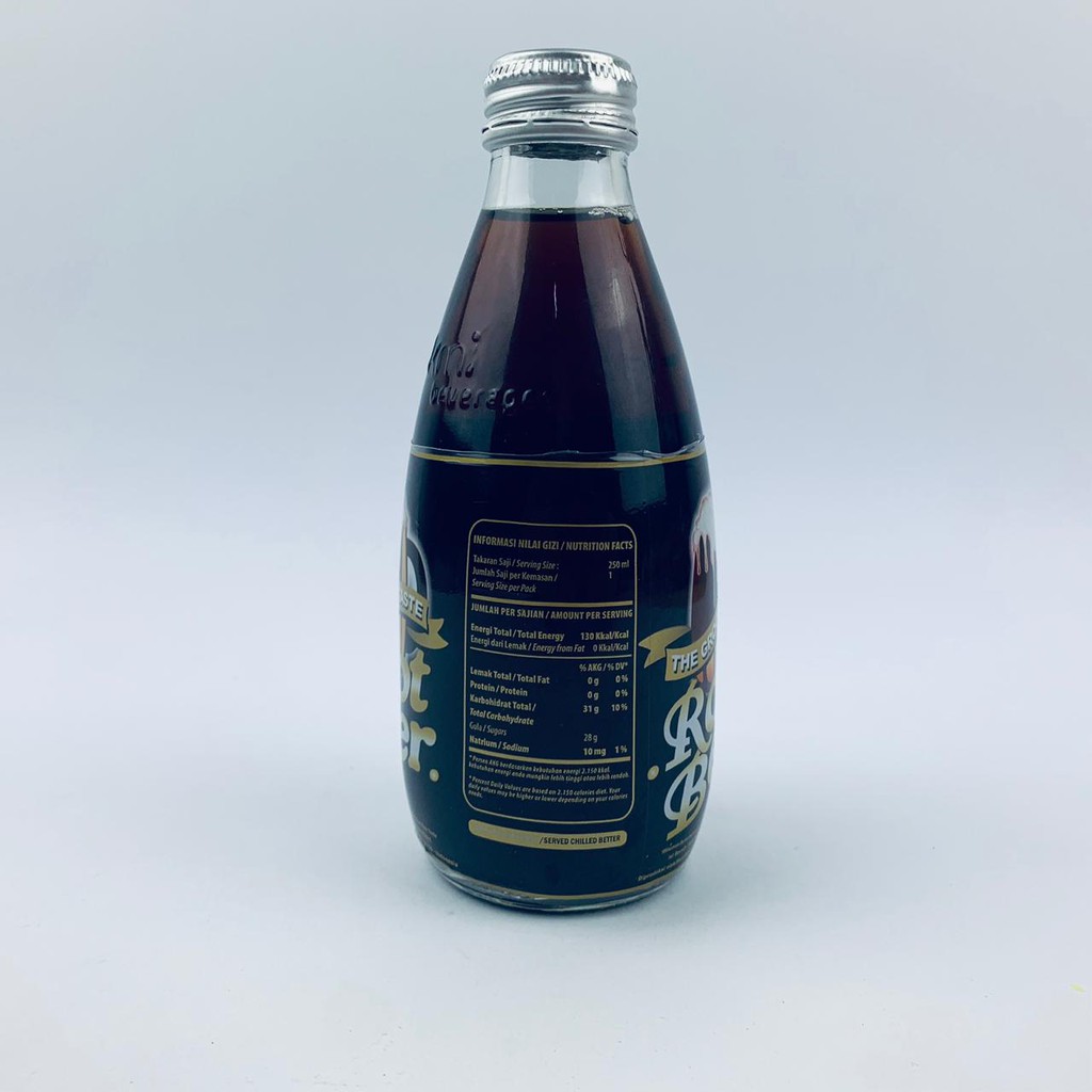 Groovy Root Beer / Minuman Berkarbonasi / Minuman Rasa Root Beer / 250ml