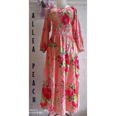 Dress ABG Murah /Dress Kerut Lily Panjang Rayon