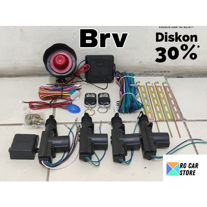 ALARM CENTRAL LOCK MOBIL HONDA BR-V-PAKET ALARM CENTRAL LOCK MOBIL HONDA BR-V