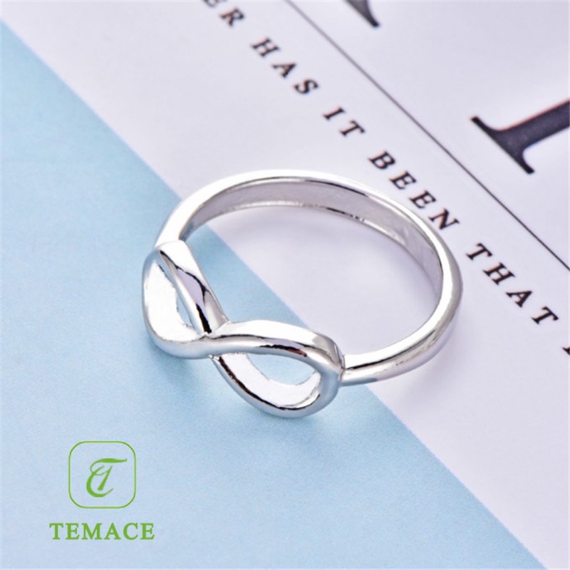 K106 Ukuran Disesuaikan Cincin Wanita Hadiah Pernikahan Engagement 925 Silver Crystal Ring Jewelry