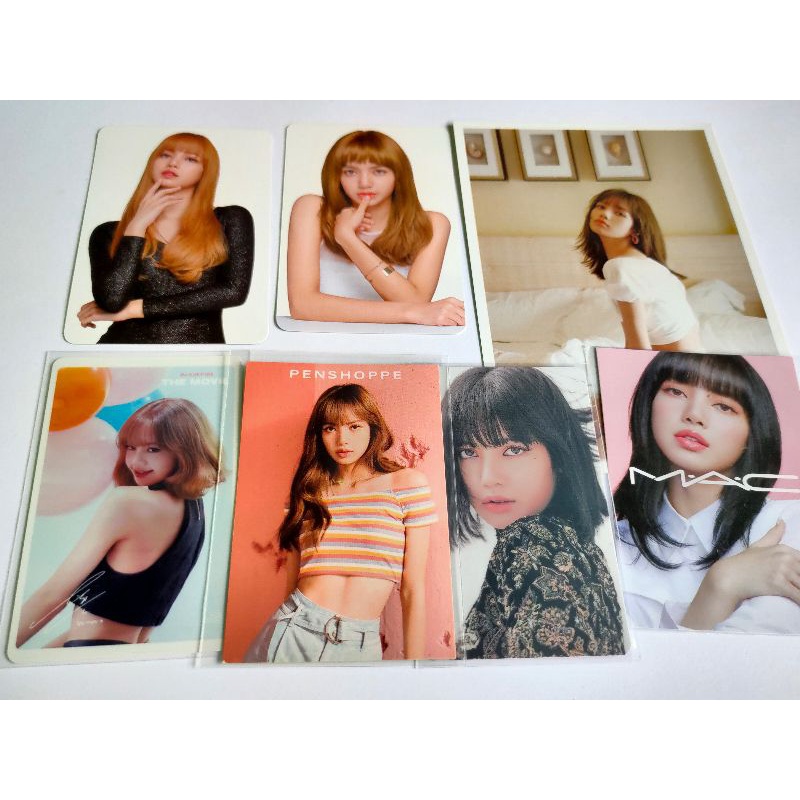 lisa photocard murah