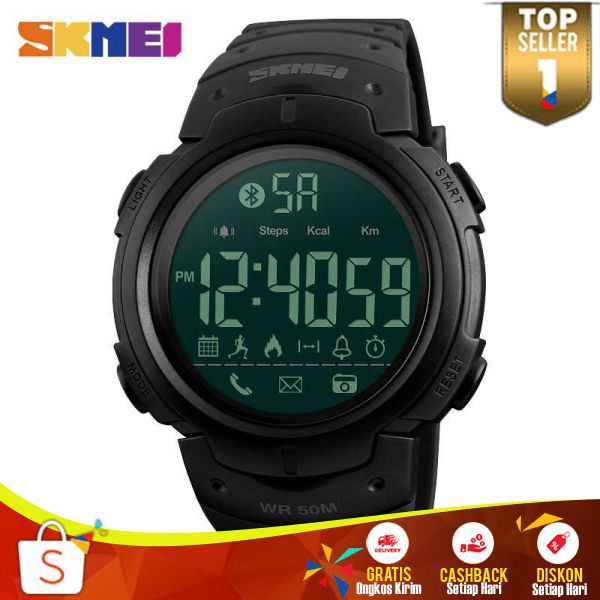 SKMEI Jam Tangan Olahraga Smartwatch Bluetooth JT 63 Jam Tangan Waterproof Terbaru Unik Multifungsi