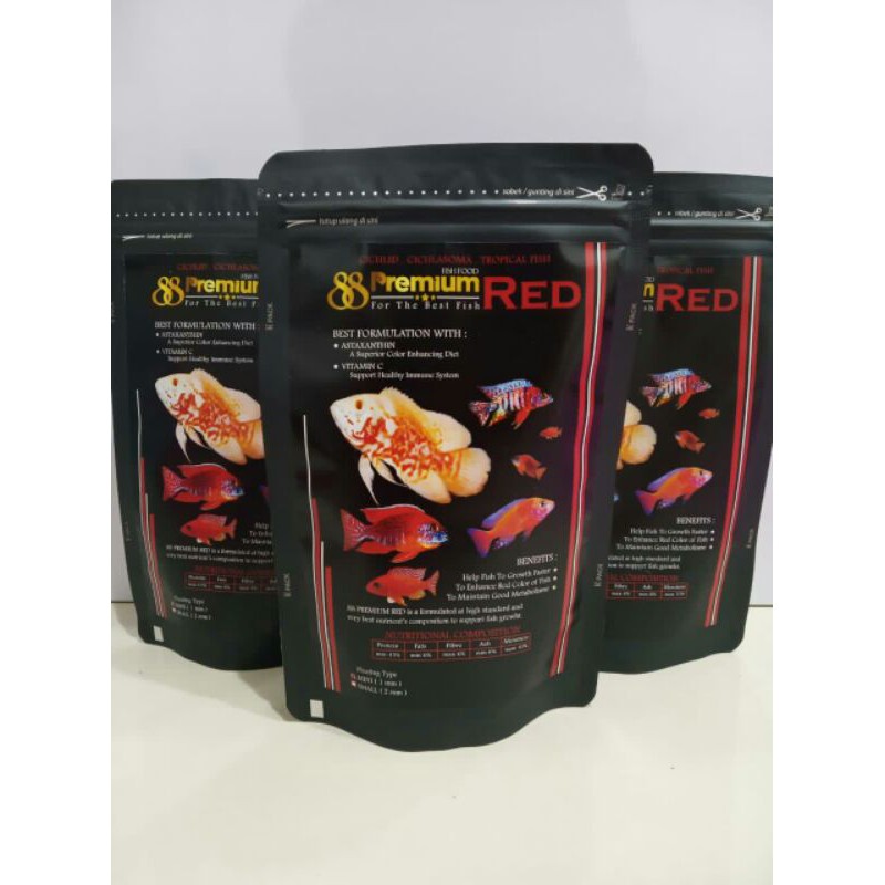 

MAKANAN IKAN PREMIUM RED