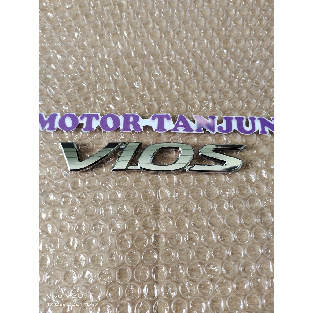 emblem tulisan vios original