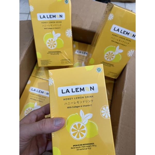 LALEMON Fiber drink / minuman serbuk diet by susan barbie / minuman segar lemon