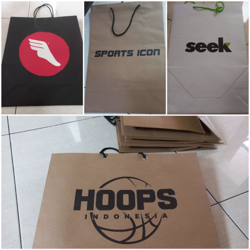 

Paper bag medium sport