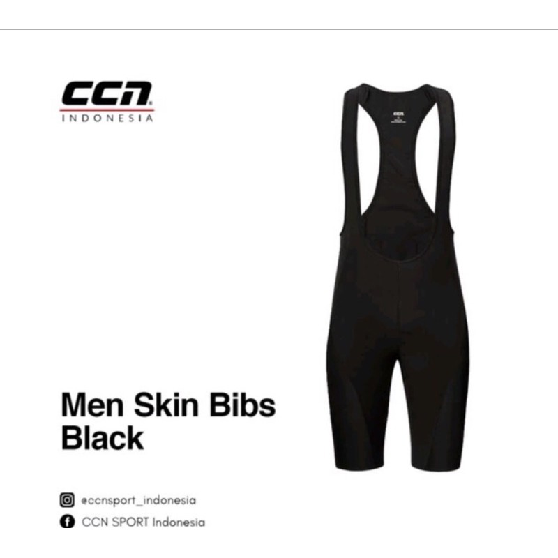CCN Bibshort Skin Black