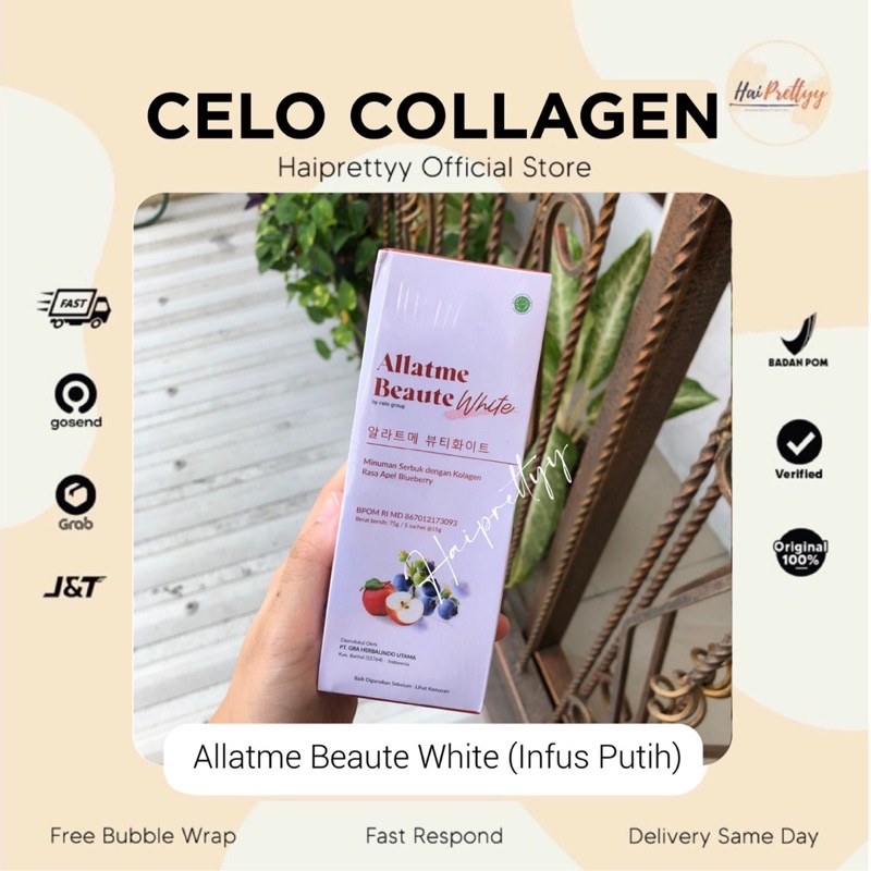 Celo Infus Whitening/ CELO WHITENING INFUSION/ Celo Collagen Allatme White/ All at me whitening