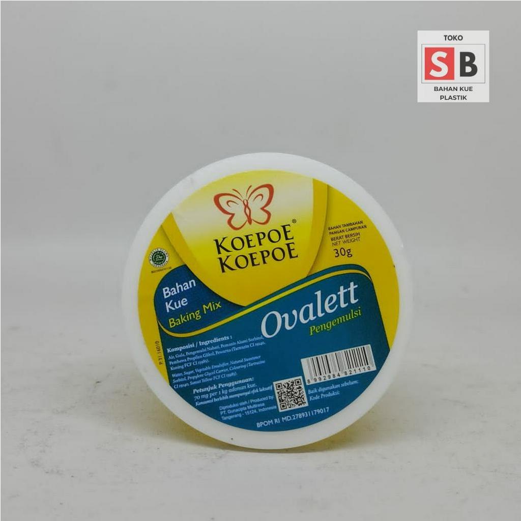 

KOEPOE OVALET,SP,TBM, BAHAN BAKING/OVALET KECIL 30GR/BAHAN KUE