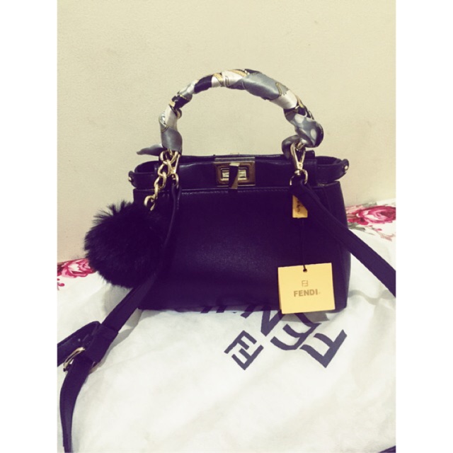 Fendi peekaboo mini bag
