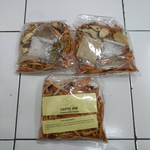 Rempah wangi steam sauna dan bathup