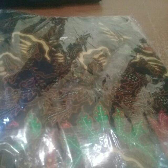 New Arrival Distro Batik Pria Bordir Sogan Hrb026 Batik Murah // Kemeja Batik Pria Murah