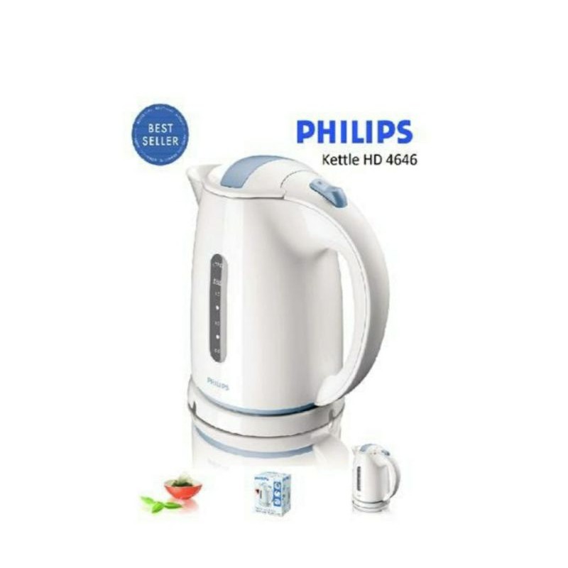 Teko Listrik Philips HD 4646 Kettle Pemanas Air