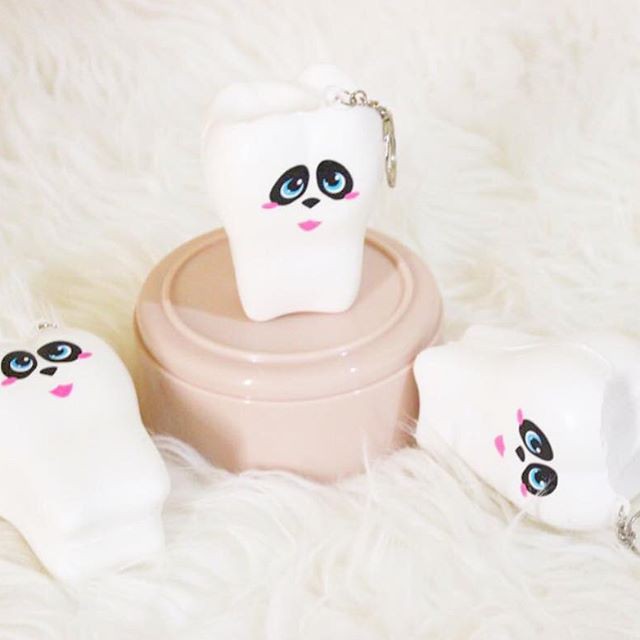 MEDIUM TOOTH SQUISHY / gigi sanqi elan cutie creative cc ibloom grosir