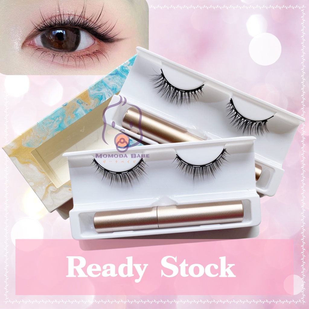 Momoda Babe Bulu Mata Magnet Natural False Eyelashes Bulu Mata Eyelash Extension Penjepit Bulu Mata Eyelash Curler Make Over Bulu Mata Palsu Natural Bulu Mata Magnetik