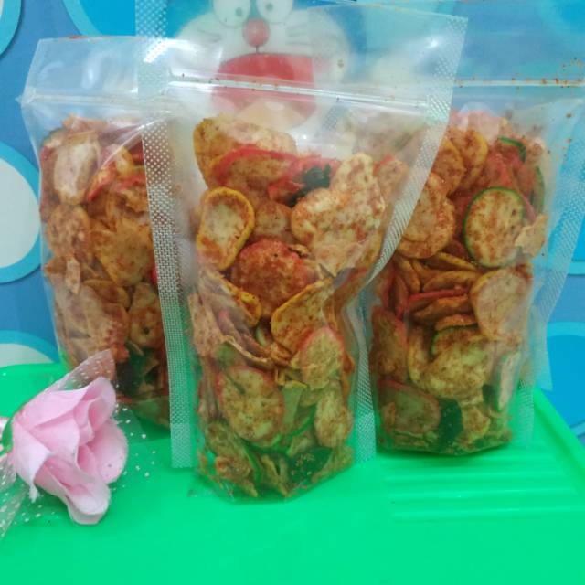 

KERUPUK SEBLAK KERING DAUN JERUK
