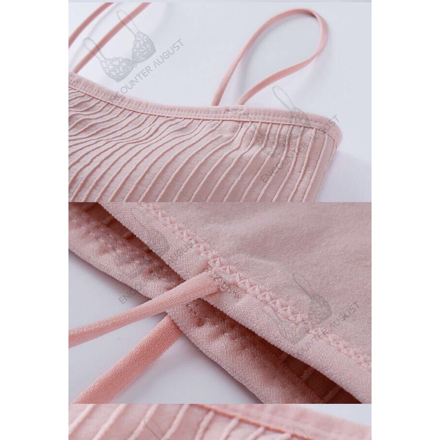 Sakura Tank Top Bra Perempuan Pakaian Dalam Wanita Pakaian Olahraga 346-6