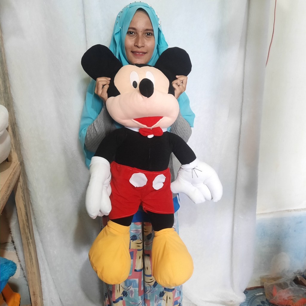 Boneka Mickey Minnie mouse jumbo murah