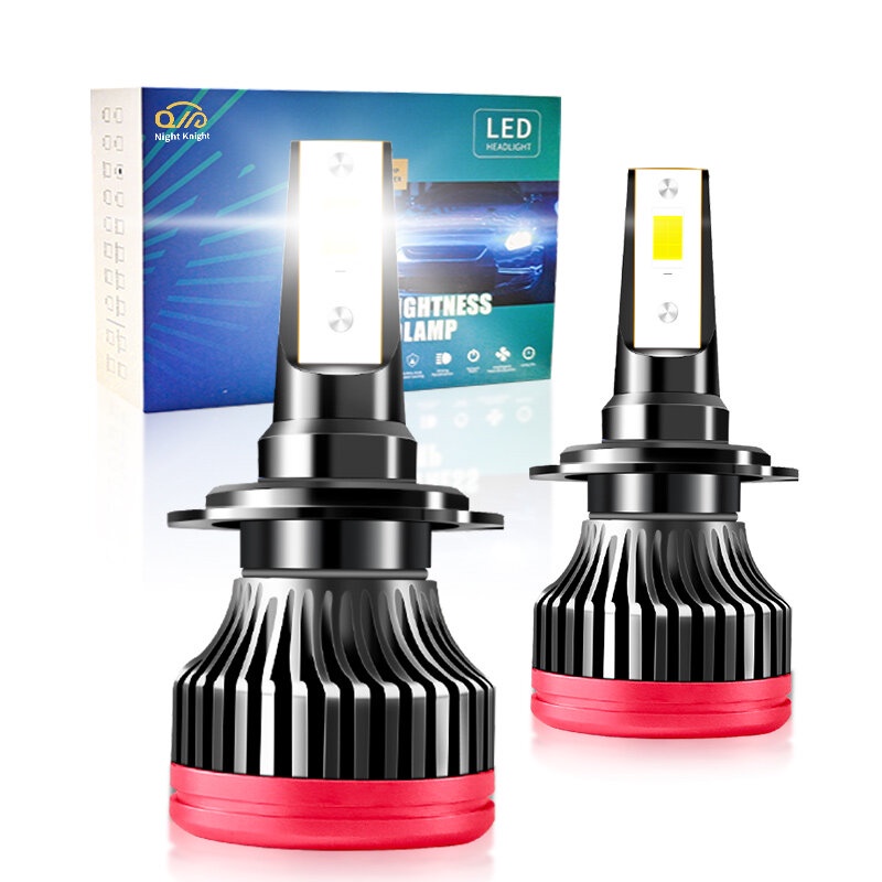 2pcs Lampu Depan Led 130w 12000lm H7 6000k Untuk Ford Fiesta (2009-2017)