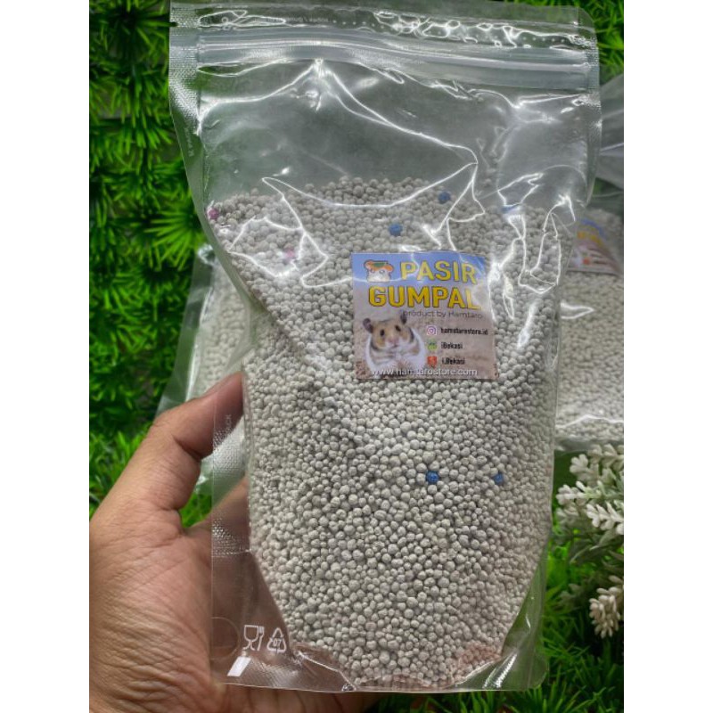 Pasir Wangi alas hamster bedding hamster wangi serap gumpal 500gr