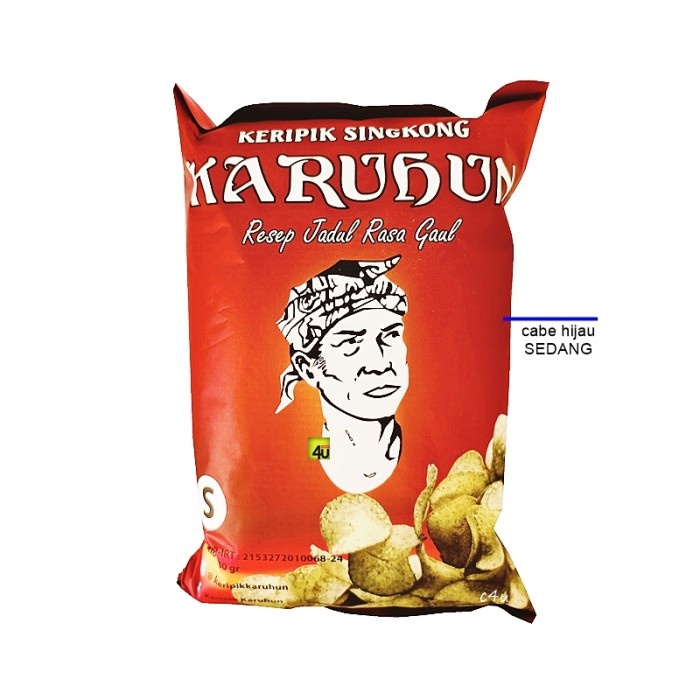 

504ekh Keripik Karuhun - Merah P 6J