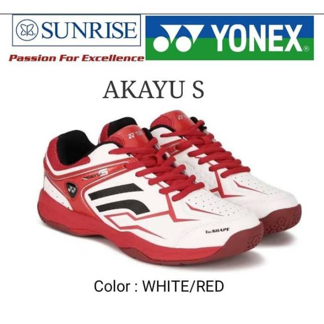 Sepatu badminton yonex akayu s original