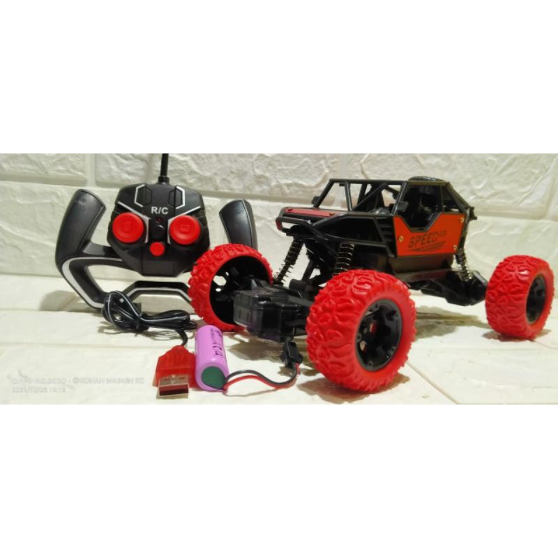 mobil remot crauler climbing batre cas