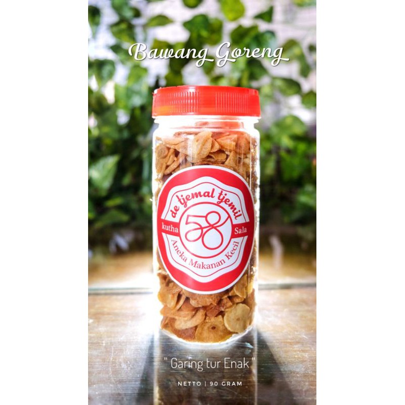 

Bawang Putih Goreng 90 gr