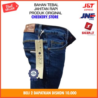  Celana Jeans Pria Branded  Kick Bandung Pensil Skinny 