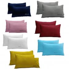 Sarung bantal Polos Embos Microtex Murah (polos)