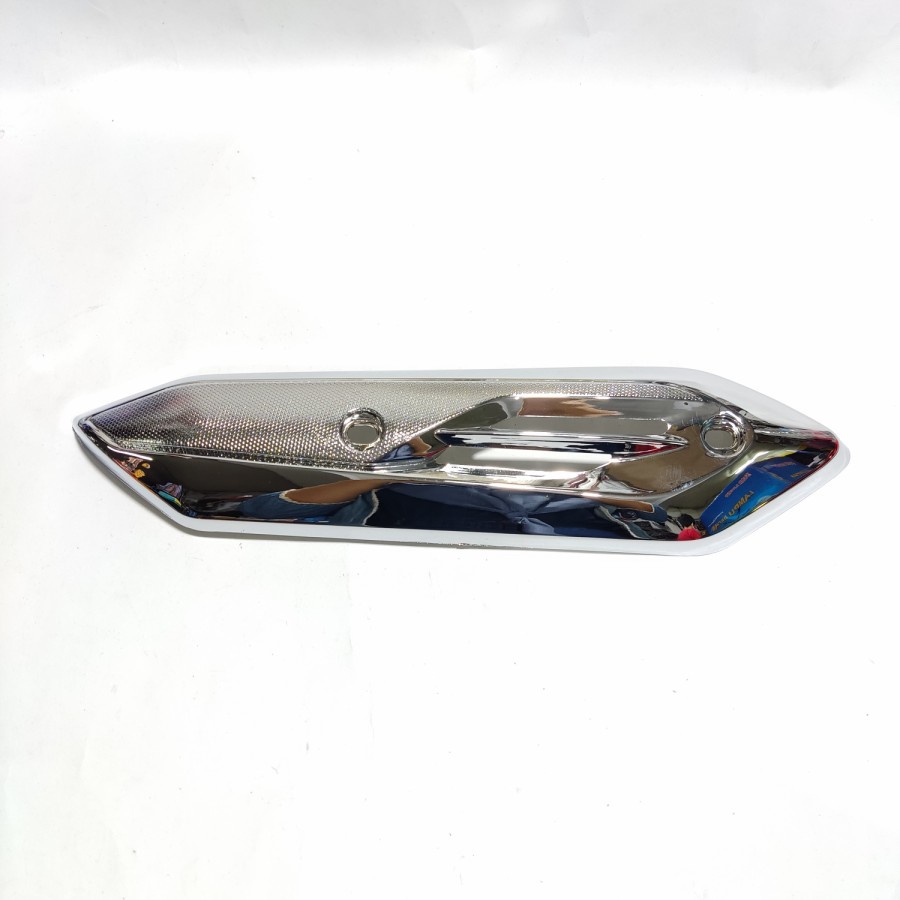 Cover tutup knalpot Genio beat street 2020 Beal deluxe pelangi