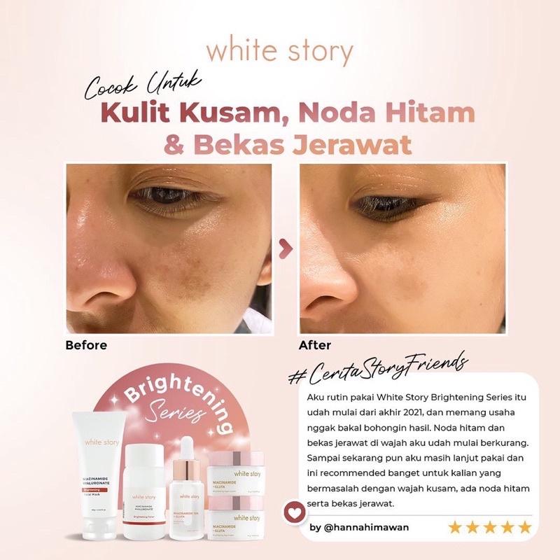 WHITE STORY Brightening Face Serum