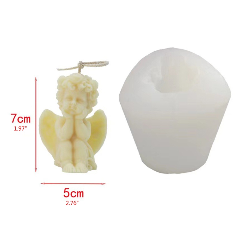 SIY  Angel Baby Silicone Molds Cake Decorating Tool Chocolate Candy Moulds Making Molds for Wedding Birthday Easter Christian