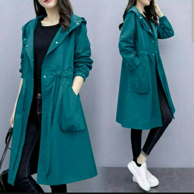 JAKET HOODIE COAT KYORI FASHION WANITA