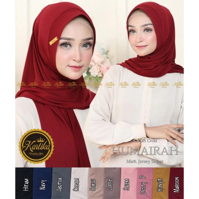 Pashmina Instan Pet Antem Jersey Super Ori Kartika Hijab