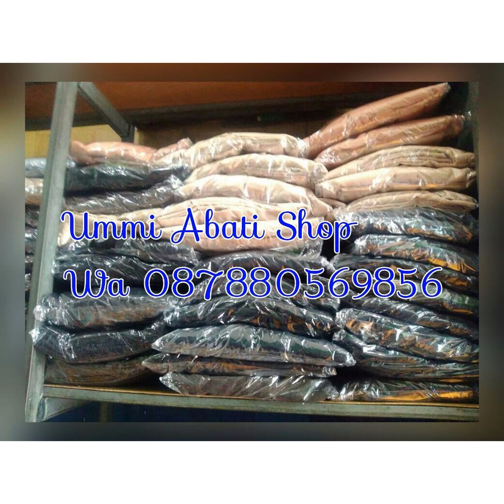 SALE Gamis polos set cadar termurah