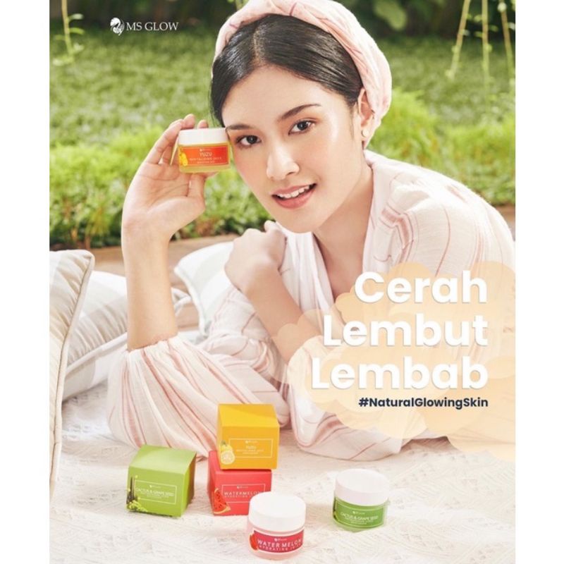 MS GLOW YUZU REVITALIZING JUICE MOISTURIZER ORIGINAL 100% BPOM