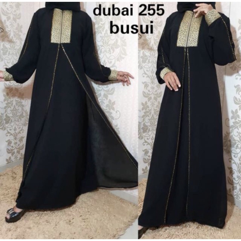 ABAYA DUBAI 255 (BUSUI) CANTIK &amp; MURAH MERIAH