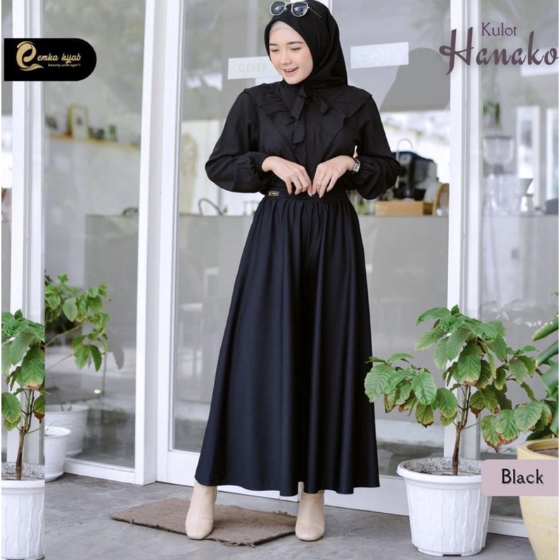 kulot hanako ori emka hijab
