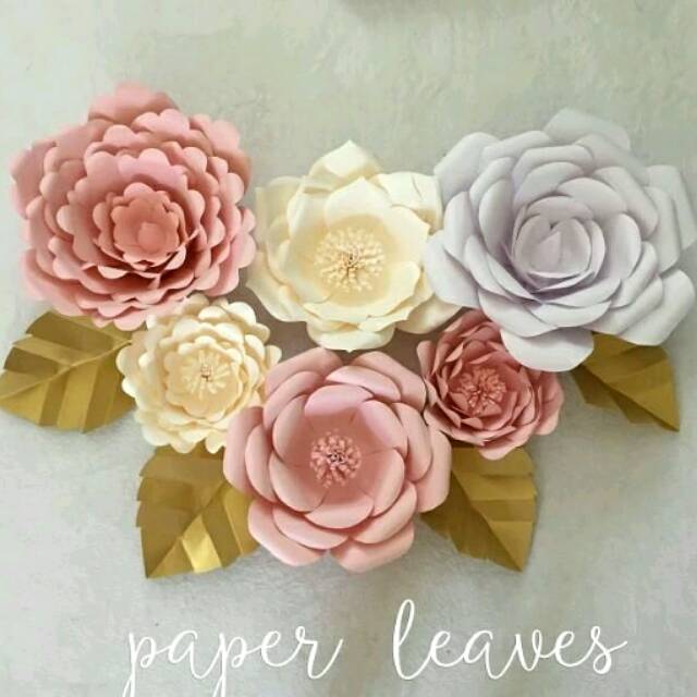 

Giant paper flower (khusus yang banyak layer )