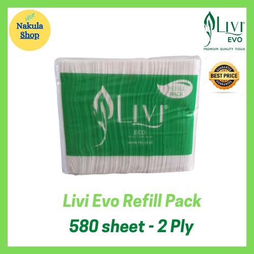 Tissue Tisu Livi Facial Refill 580s