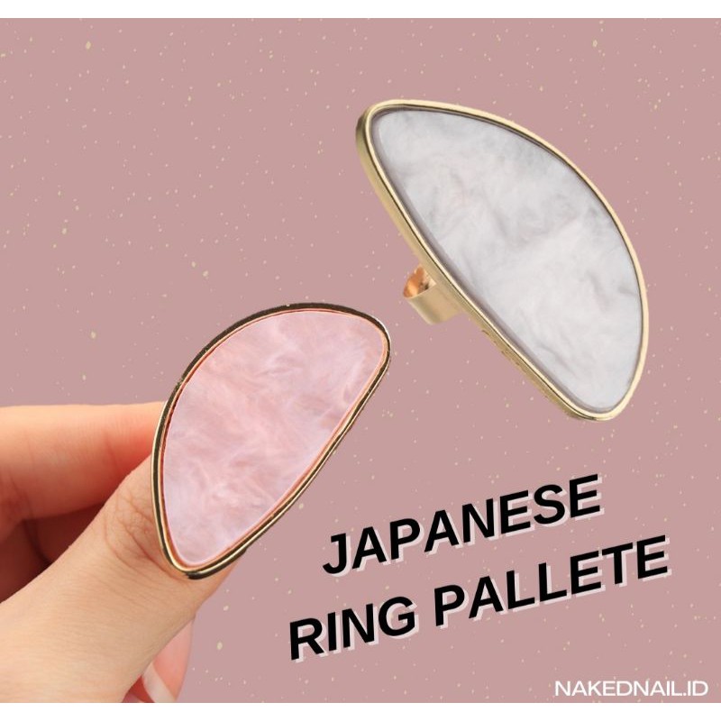 Japanese ring pallete / palet nail art  / cincin palet nail art