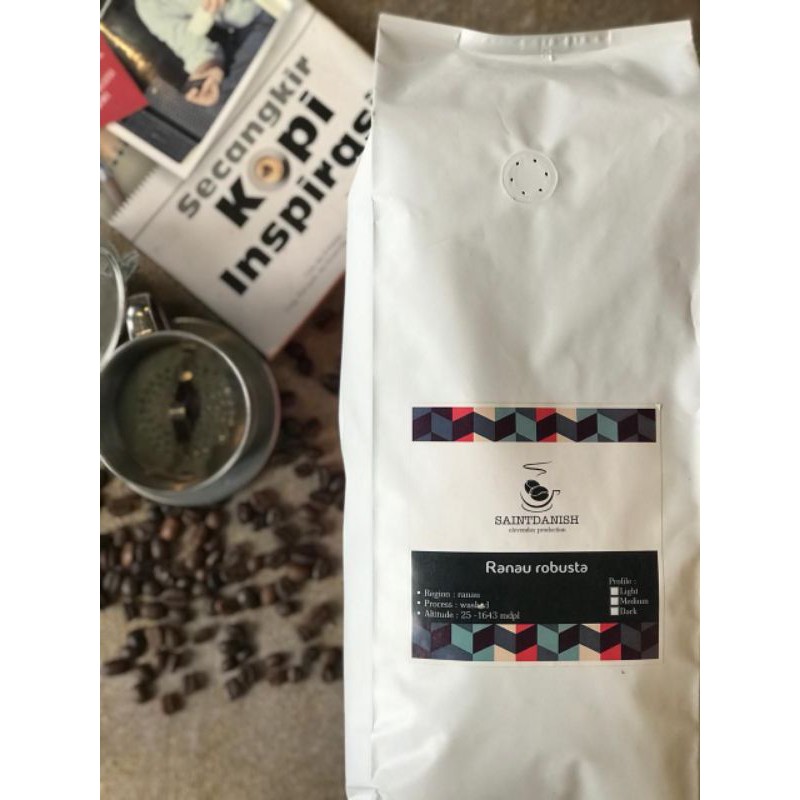 

kopi Robusta Ranau 1kg /500 gram