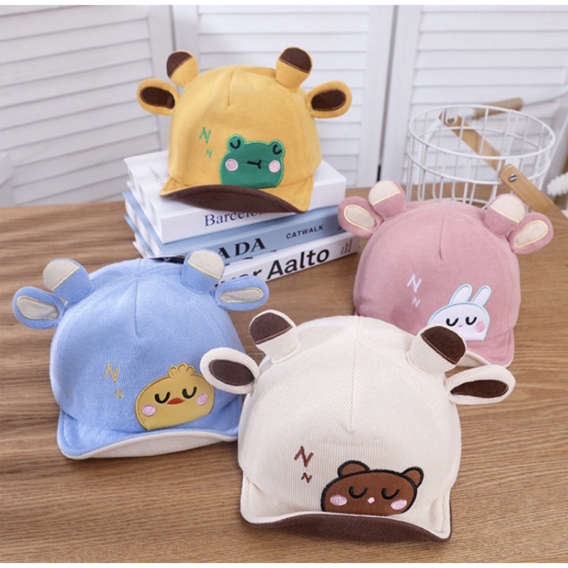 8-20 bulan Topi Baseball Anak Balita Telinga Giraffe ZZ/ Baby Baseball Hat Cap