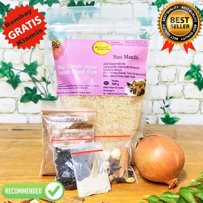 

978qW Nasi Mandhi Instan Abu Sulaiman Ukuran 500 G / Instant Basmati Rice W5Q0112