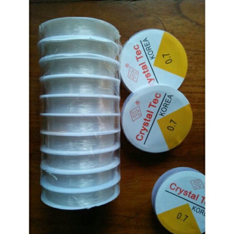 (BUKAN SENAR PANCING) Senar elastic korea / senar ronce asesoris 7 mm