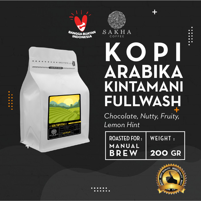 

Kopi Arabika Kintamani Bali Roast For Manual Brew 200 Gr SAKHA COFFEE - KMKIN200