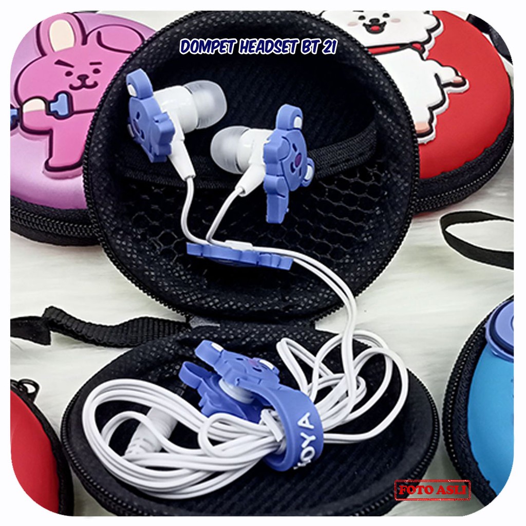 Dompet Headset / Dompet koin karakter