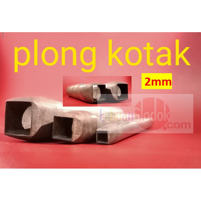 

Plong Kulit bentuk Kotak 2mm/Plong Kotak /Pembolong Kotak 2mm